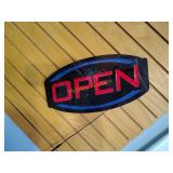 LED open sign works