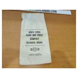 Vintage Irwin Union Bank interest company