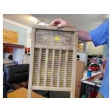 Antique washboard