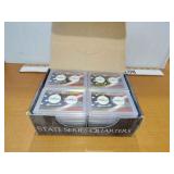 Case of State quarter coin holders