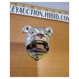 Cast iron bottle opener