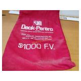 Vintage Deak-Perera Washington DC moneybag