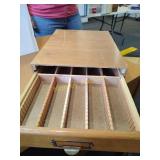 Wooden coin boxes