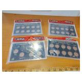 Capital commemorative quarter cases