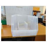 Plastic storage containers