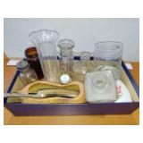 Antique glass lot
