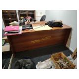 Desk.       contents or anything on top is not