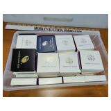 American Eagle for gold coins quarter and half