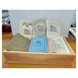 Freemason books and paperwork