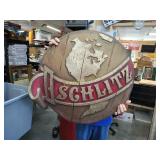Vintage 29-in schlitz beer advertising