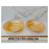 2 Fire-King bowls