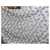 Huge Vintage Quilt does have few tears