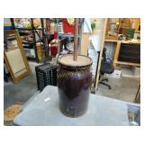 Antique 4 gallon butter churn crock