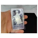 10 oz lady of liberty silver bar