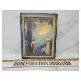 Vintage super service thermometer advertising