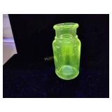 Glows under 365 black light bottle