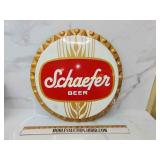 Vintage Schaefer beer metal bottle cap 18'