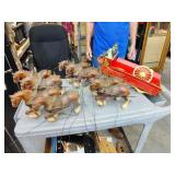Rare Budweisers Clydesdale horse set huge needs
