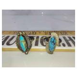 2 rings turquoise?