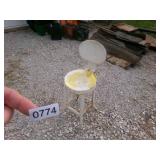 VINTAGE METAL STOOL