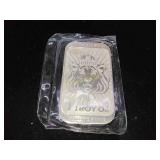 1 troy ounce silver bar