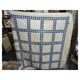 Antique quilt few spots