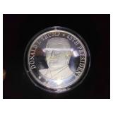 Trump 1 ounce silver coin