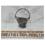 Unusual small wire basket
