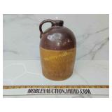 Antique moonshine crock unusual color