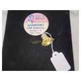 Washington's 150th anniversary 1966 button pin