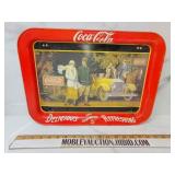 Coca-Cola tray with legs
