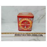 Tobacco tin with match books