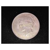 Peace Silver dollar