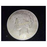Peace Silver dollar