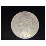 Peace Silver dollar
