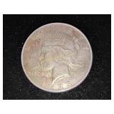 Peace Silver dollar