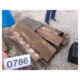 ANTIQUE METAL CROWN MOLDING & OTHER CEILING PIECES