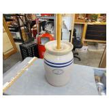 Marshall pottery Texas 2 gallon butter churn