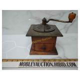 Antique coffee grinder