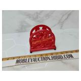 Cast iron napkin holder