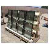24 Tempered Safety  Glass Windows