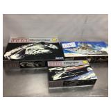 Star Wars Model Kits x 3