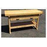 60" Workbench w/ 4 Drawers