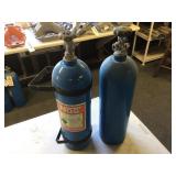 Lot of 2 Nitrous Bottles - Empty