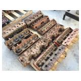 Pallet of Misc Cylinder Heads