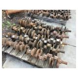 Pallet of Crankshafts