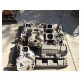 Pallet of Various Aluminum Manifolds