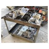 Aluminum Intake Manifolds w/ Cart