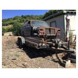 Vehicle on Trailer