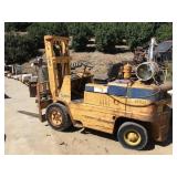 CAT V60B Forklift - Runs